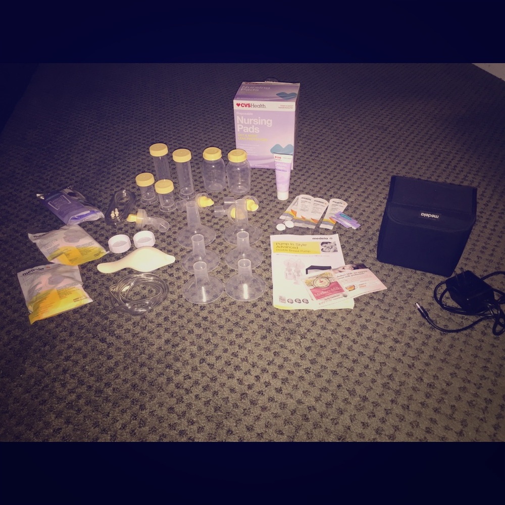Medela Double Pump and Accessories